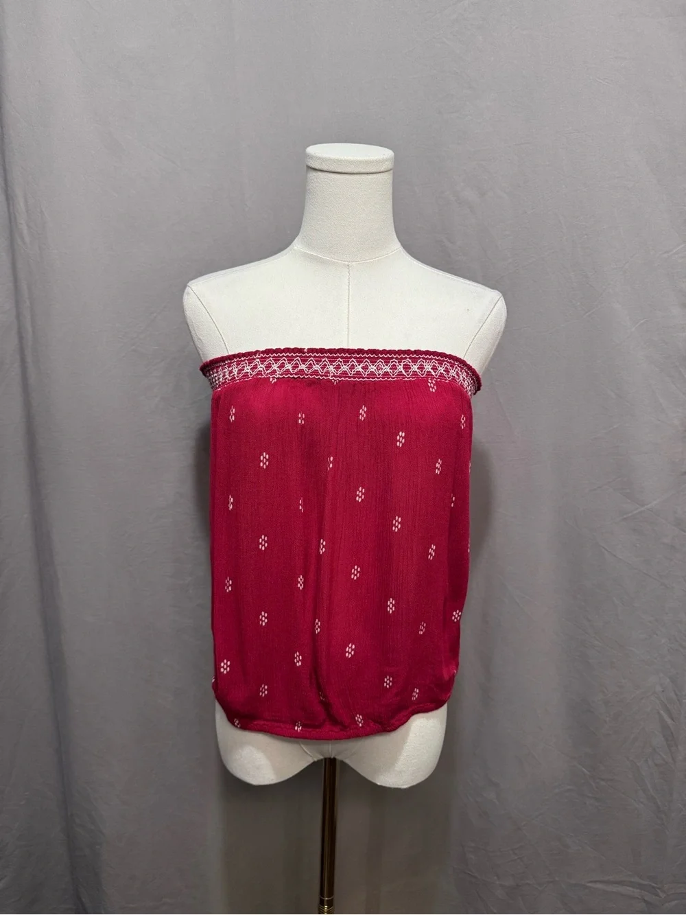 Free PeplSmocked Tube Top